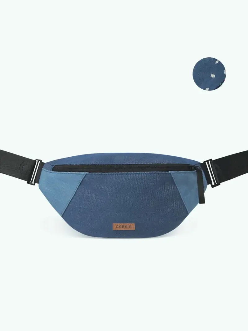 Sac banane CABAIA San Giljan Small - Bleu