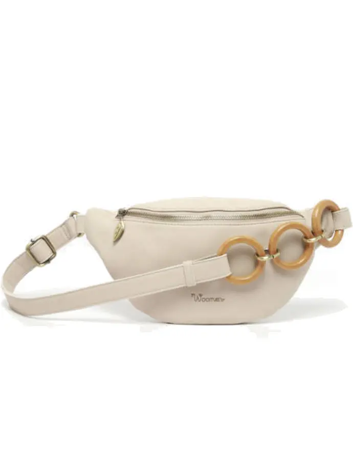 Sac banane Woomen Héliconia beige