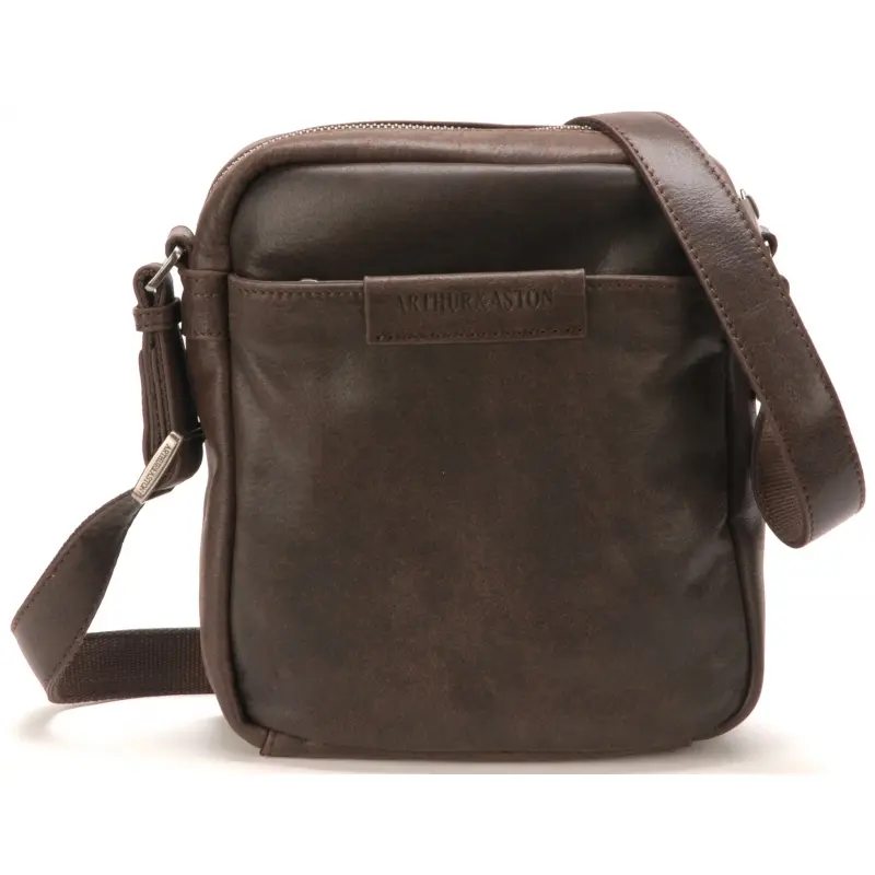 Sac bandoulière en cuir petit format Diego Arthur&Aston 1438-25