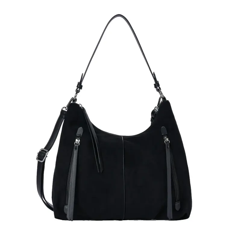 Sac besace Captivante Noir Mac Alyster