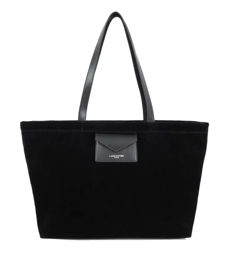 Sac cabas en suédine Lancaster KBA Noir