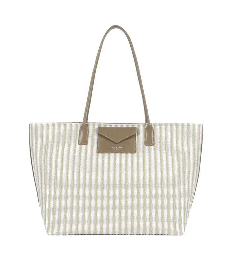Sac cabas Lancaster Marinière Osier