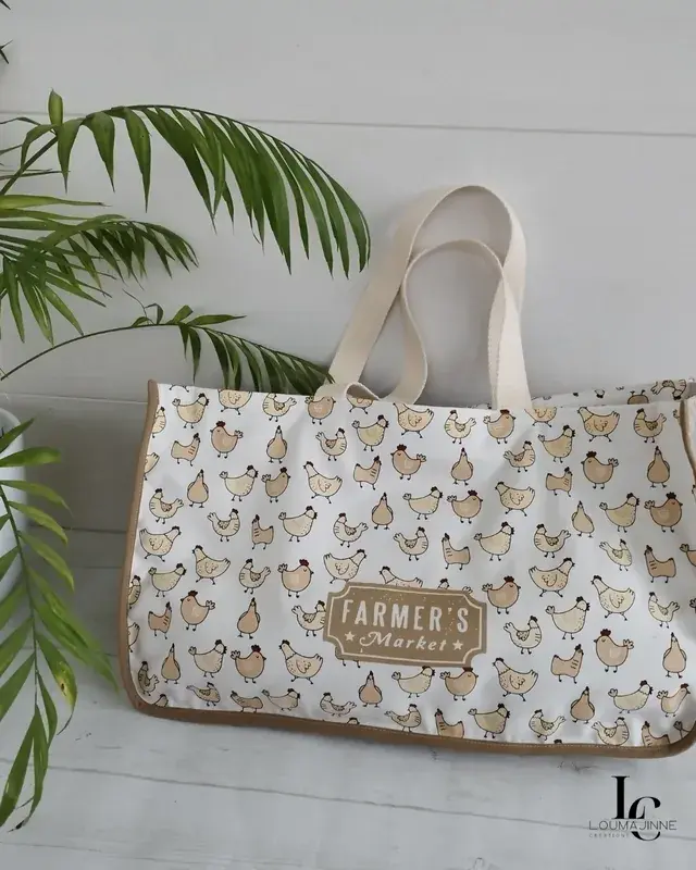 Sac cabas MARGARET - Tutoriel couture PDF