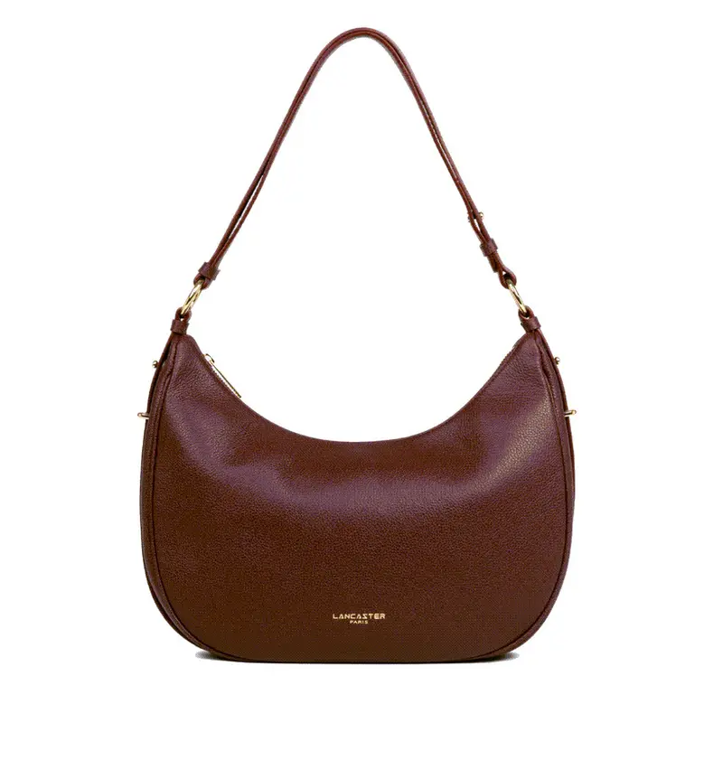 Sac épaule Lancaster-Milano Aria Bordeaux