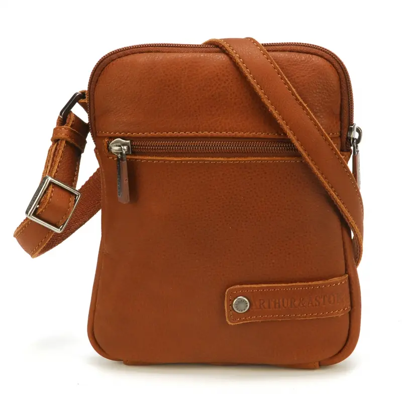 Sac Porté Travers en cuir petit modèle Oscar Arthur&Aston 1978-09