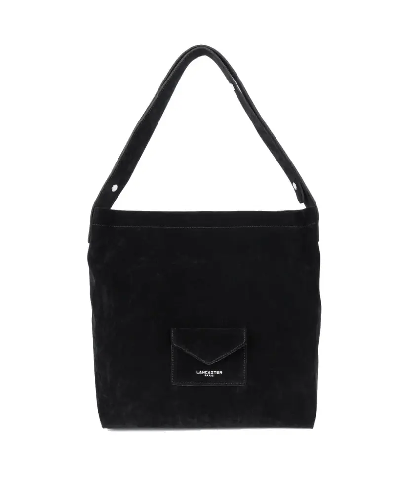 Sac seau en suédine Lancaster KBA Noir