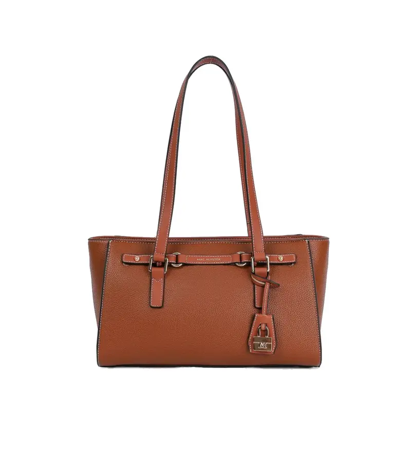 Sac shopping Arty Cognac Mac Alyster