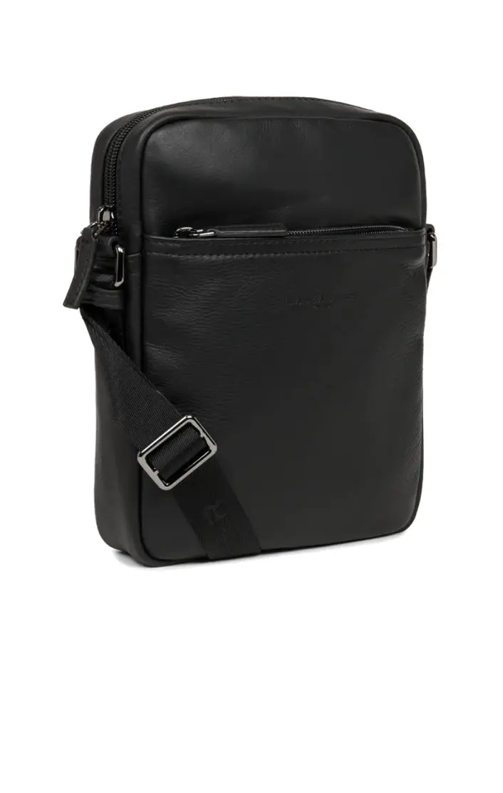 Sacoche bandoulière Homme Soft Vintage Lancaster 320-14 Noir