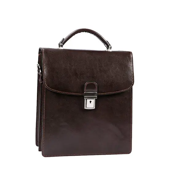 Sacoche en cuir à fermoir Homme Katana 63027