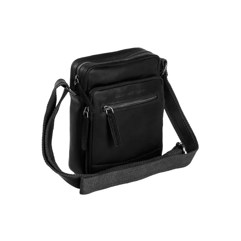 Sacoche homme en cuir Birmingham Chesterfield Noir