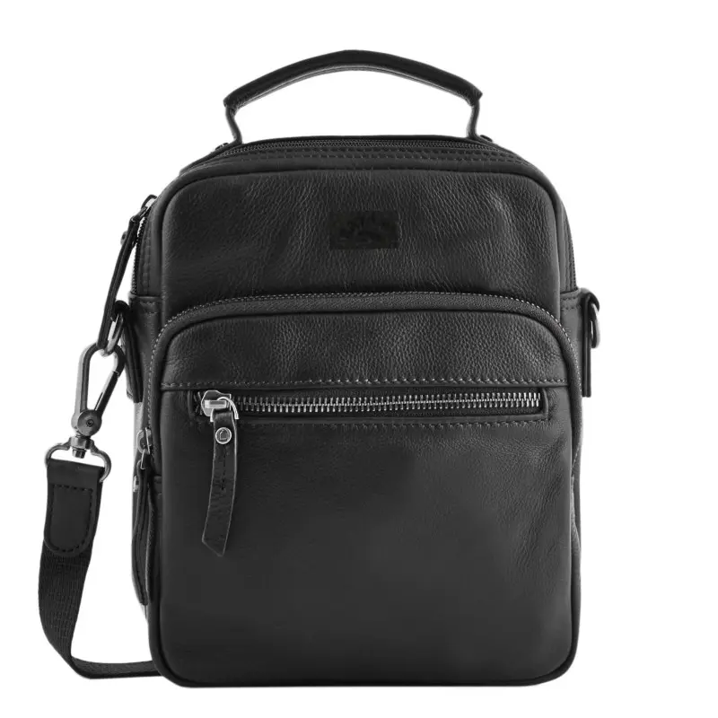 Sacoche porté bandoulière en cuir Homme Katana 89617