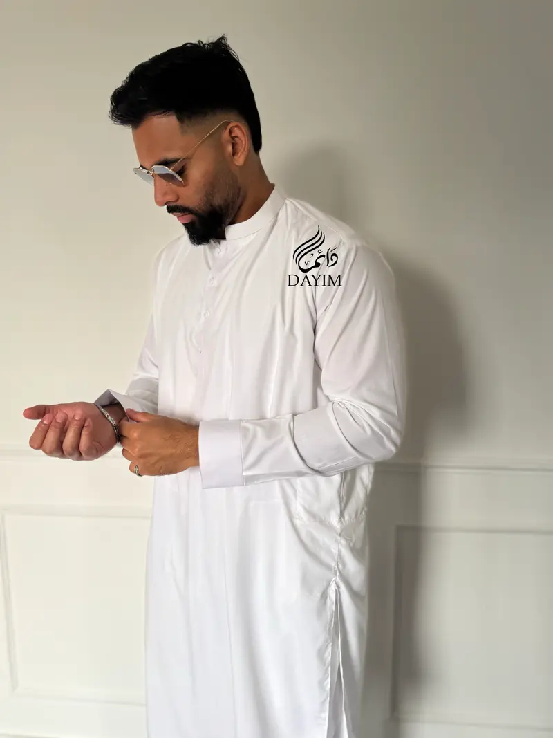SAHIL - Kurta Trouser Blanc