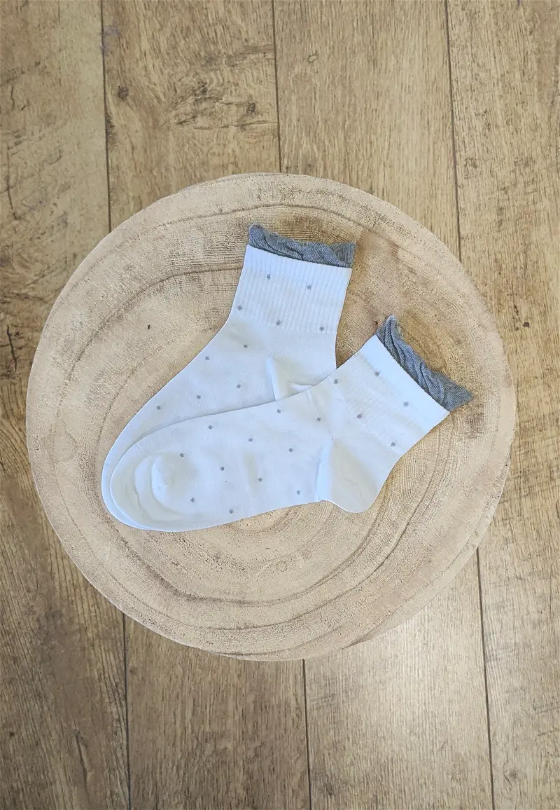 SALOME - Chaussettes Blanc