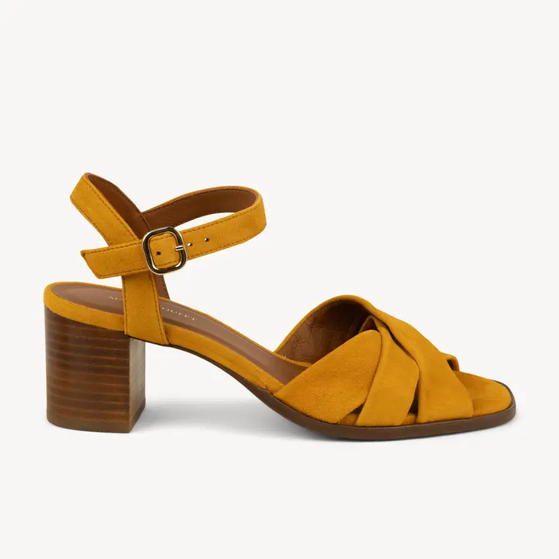 Sandales ANTONELLA MARION TOUFET Femme Jaune