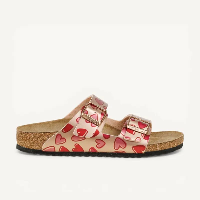 Sandales ARIZONA HEARTH KIDS BIRKENSTOCK Enfant Rose