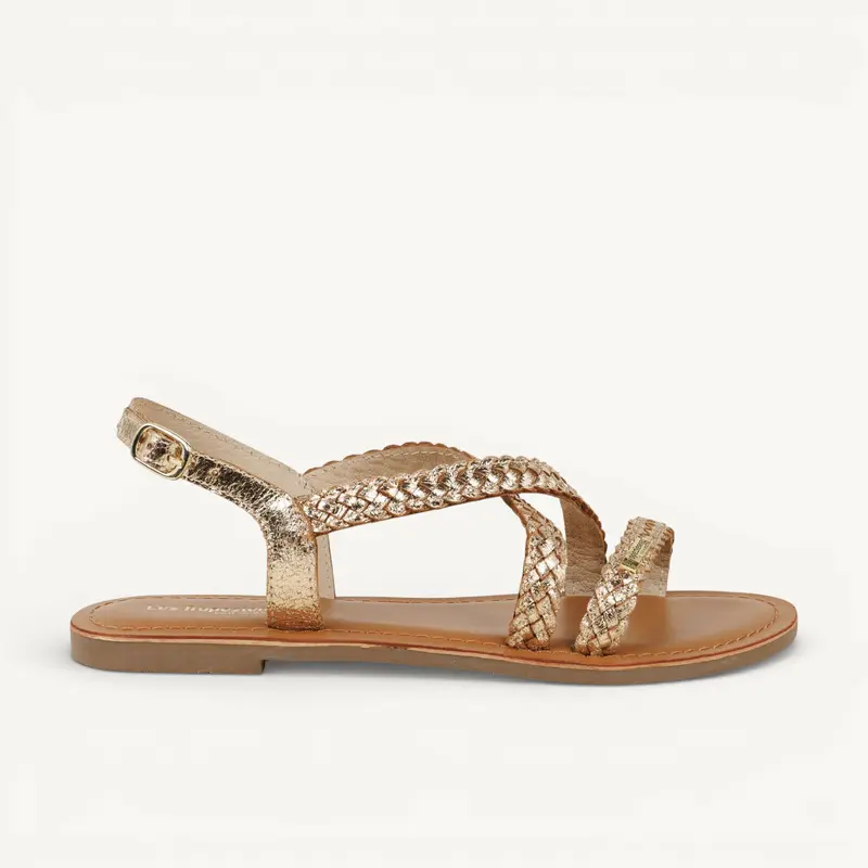 Sandales DIAMS LES TROPEZIENNES Femme Or/Bronze