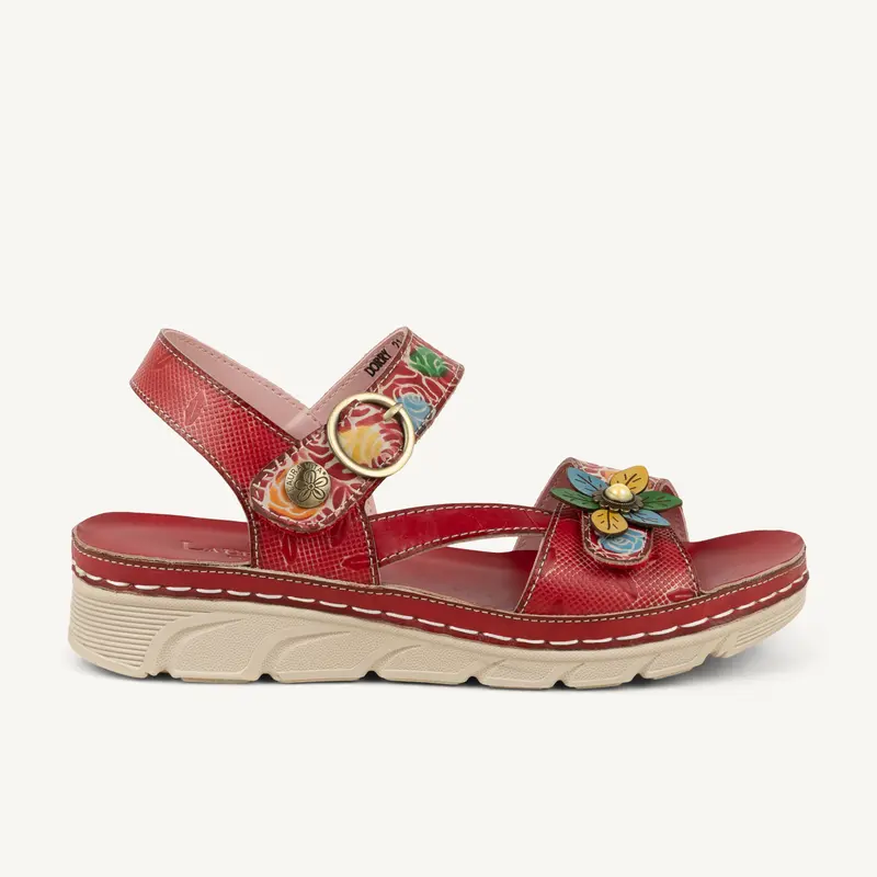 Sandales DORRY LAURA VITA Femme Rouge