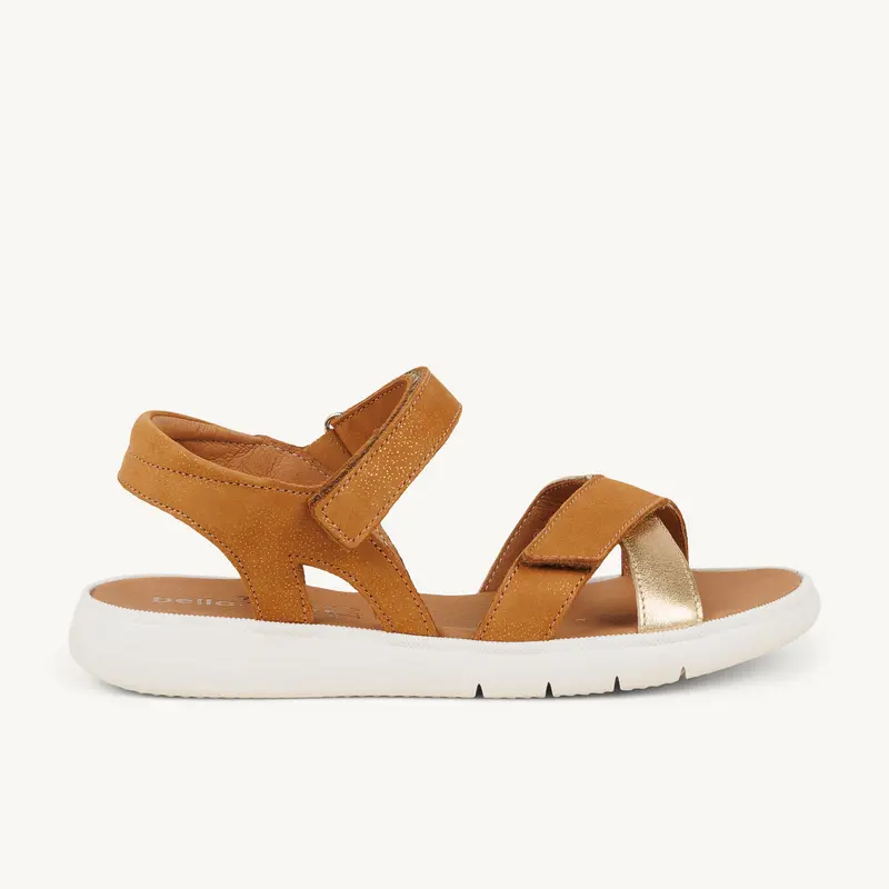Sandales EVI BELLAMY Enfant Marron