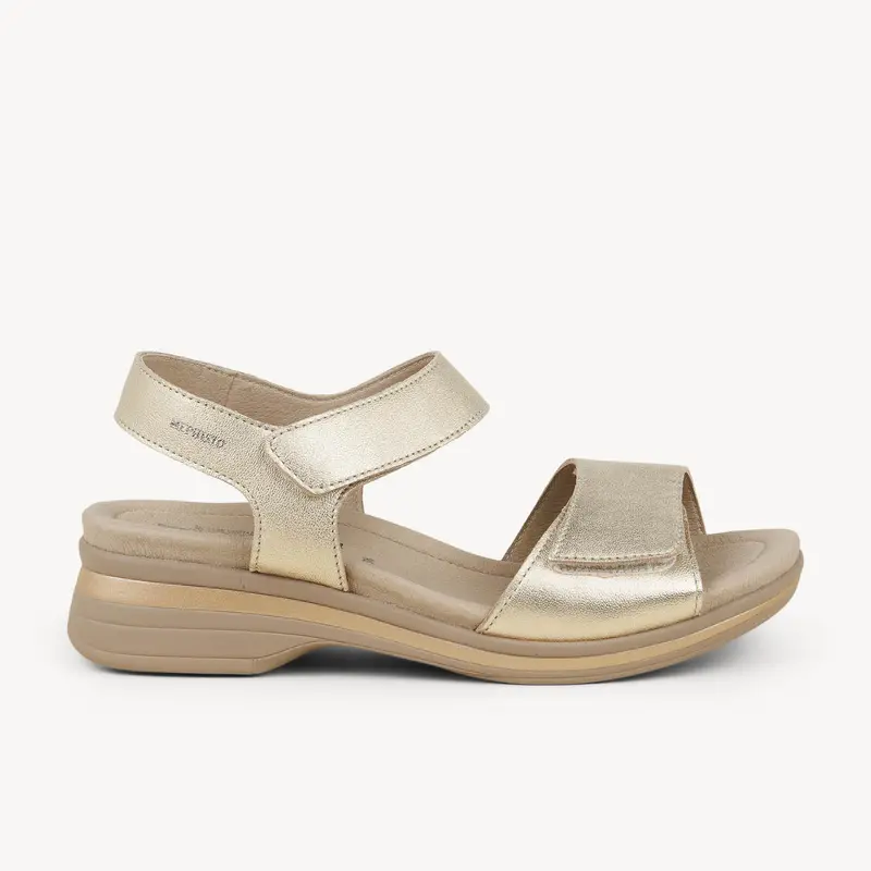 Sandales FLORALINE MEPHISTO Femme Or/Bronze