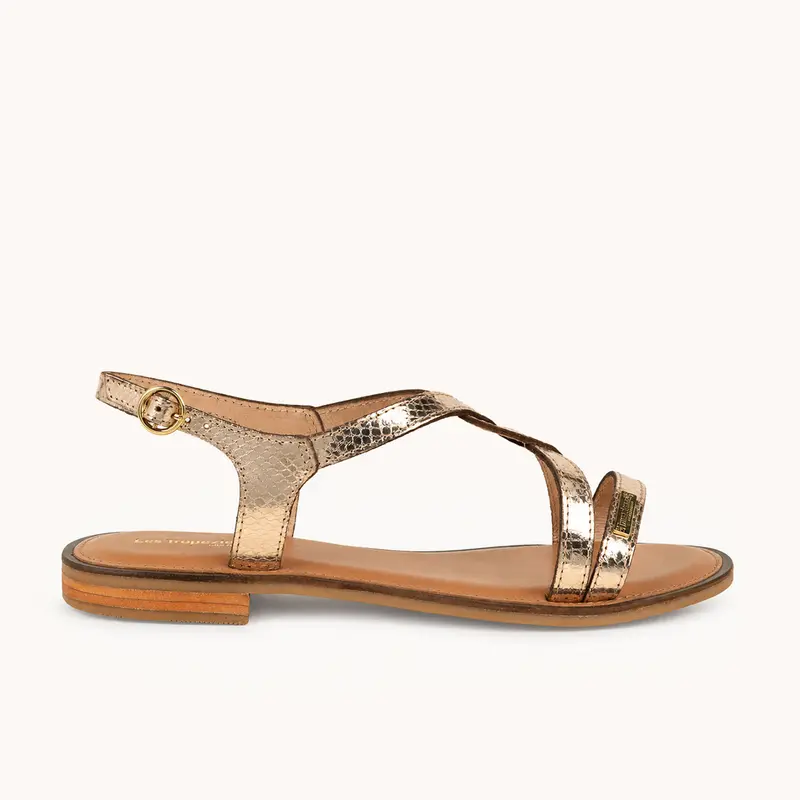 Sandales HASTRAL LES TROPEZIENNES Femme Or/Bronze