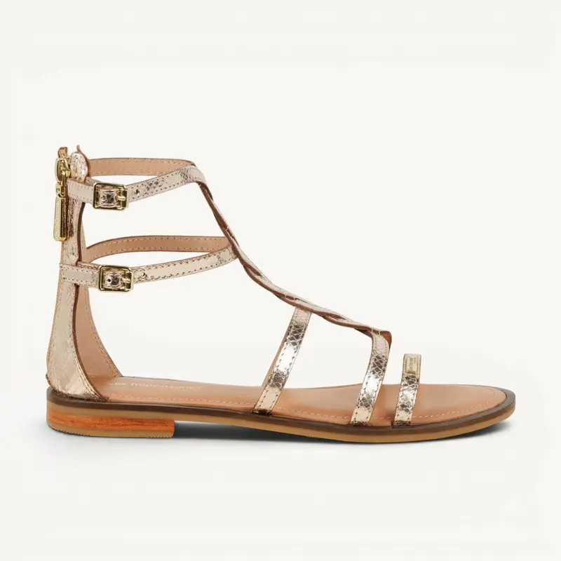 Sandales HASTRID LES TROPEZIENNES Femme Or/Bronze