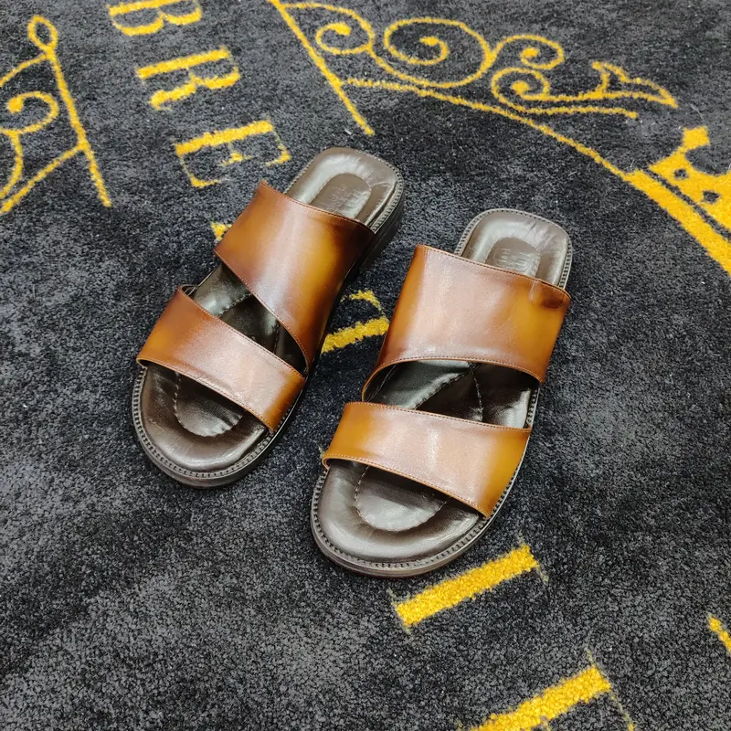 Sandales Homme Cuir