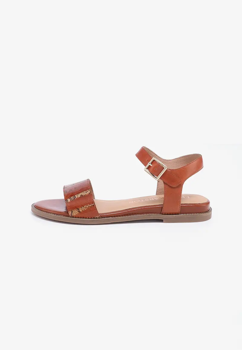 SANDALES INES  - COGNAC