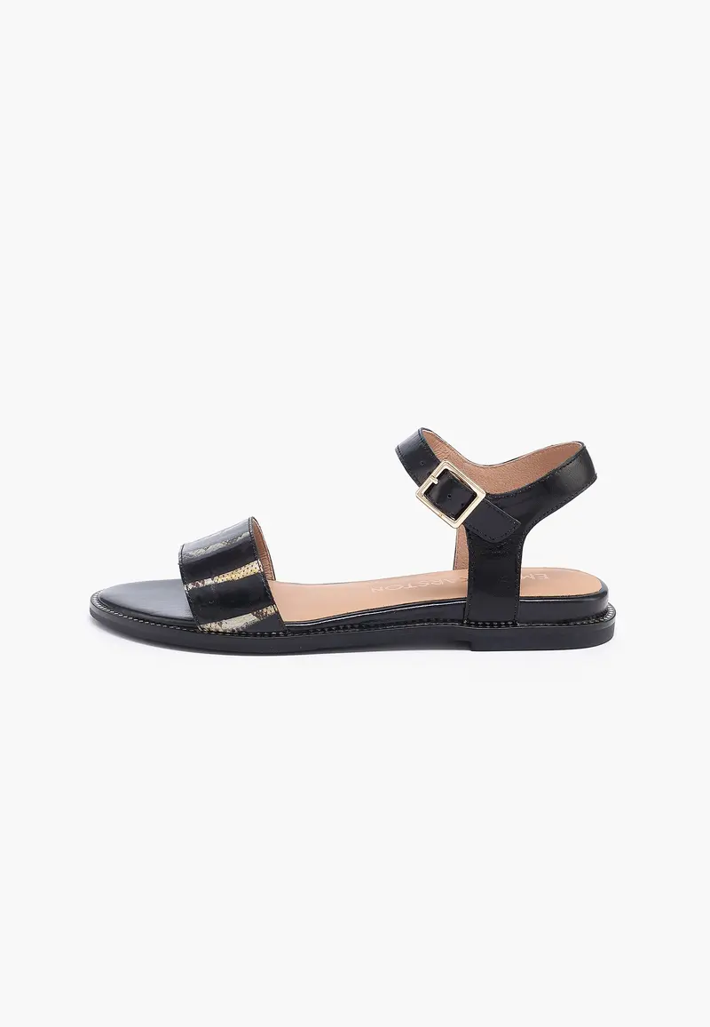 SANDALES INES  - NOIR