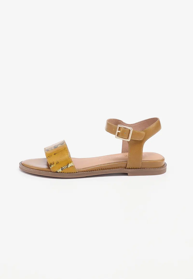 SANDALES INES  - OCRE