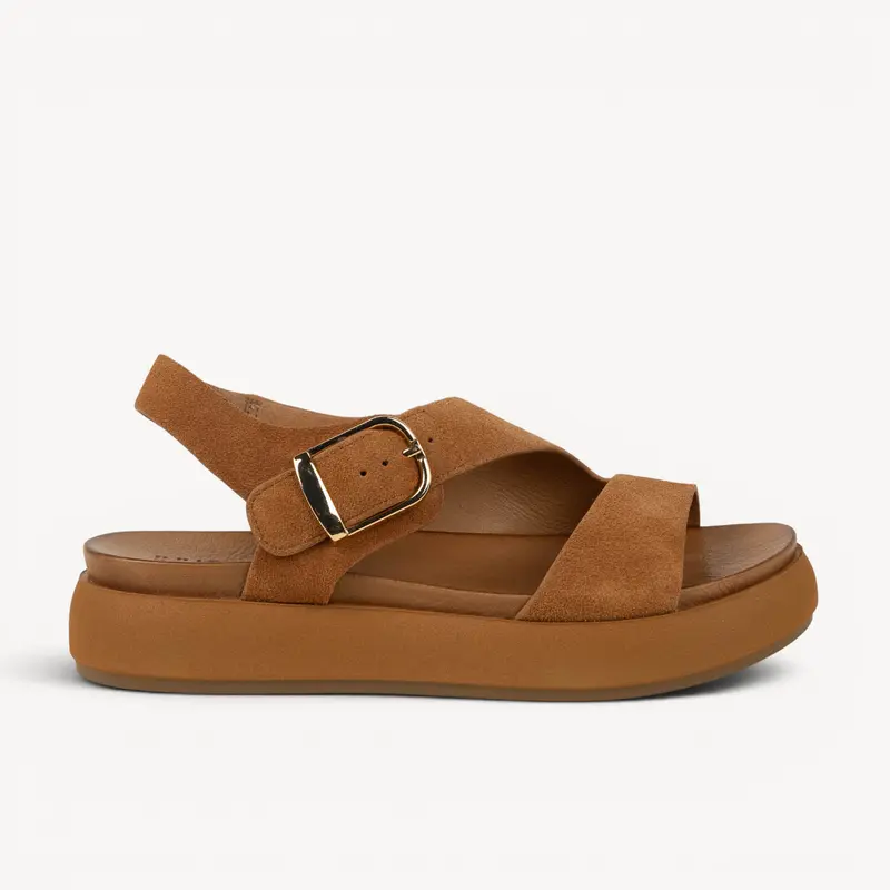 Sandales INUEDO INUOVO Femme Camel