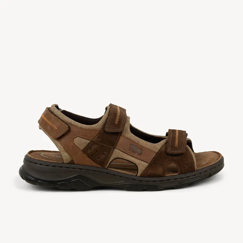 Sandales JOHALIN TBS Homme Marron