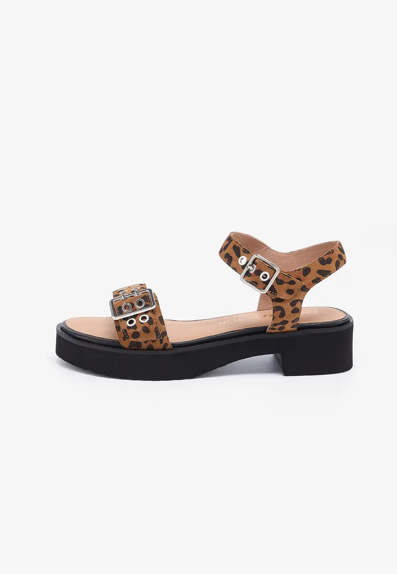 SANDALES MAELLE  - LEOPARD