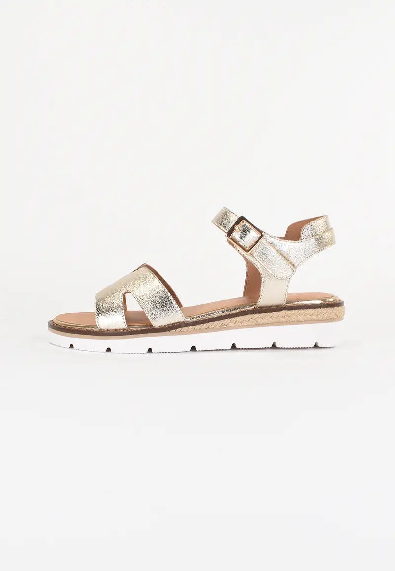 SANDALES MARION  - PLATINE