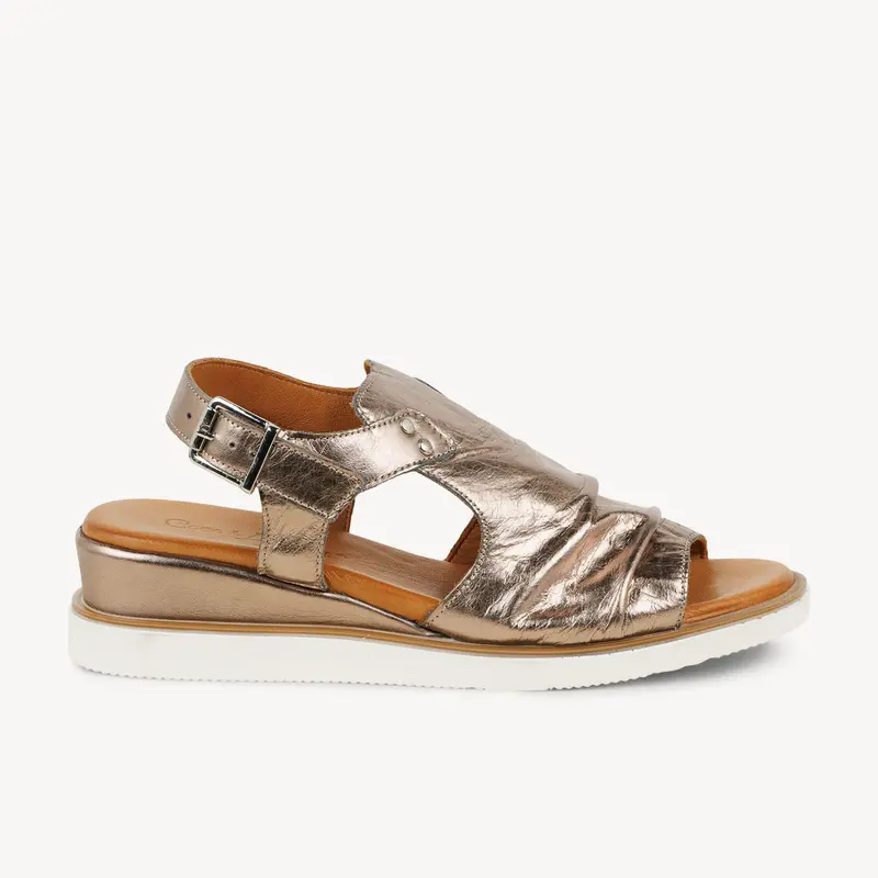 Sandales MISSIRIAC COCO ABRICOT Femme Or/Bronze