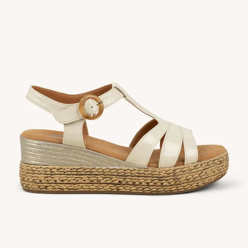 Sandales OBLIC FUGITIVE Femme Blanc