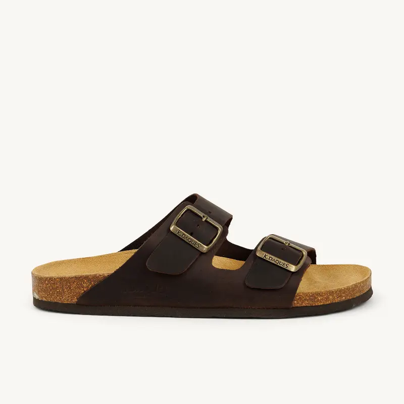 Sandales PORTBOU K.DAQUES Homme Marron