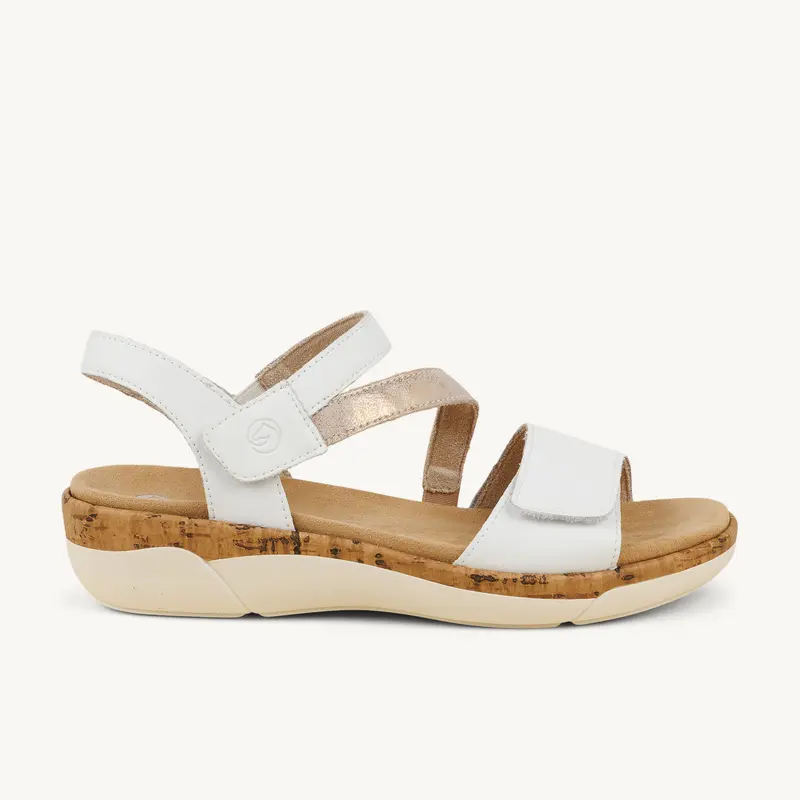 Sandales R6860 - REBIBA REMONTE Femme Blanc