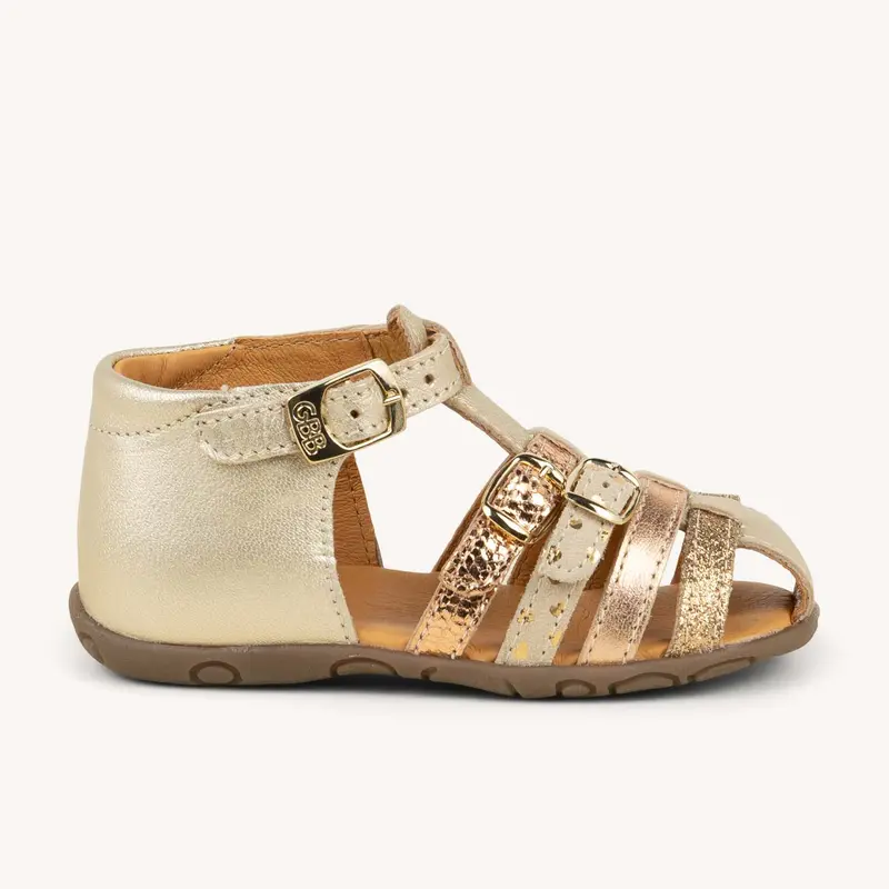 Sandales RIVIERA GBB Enfant Or/Bronze