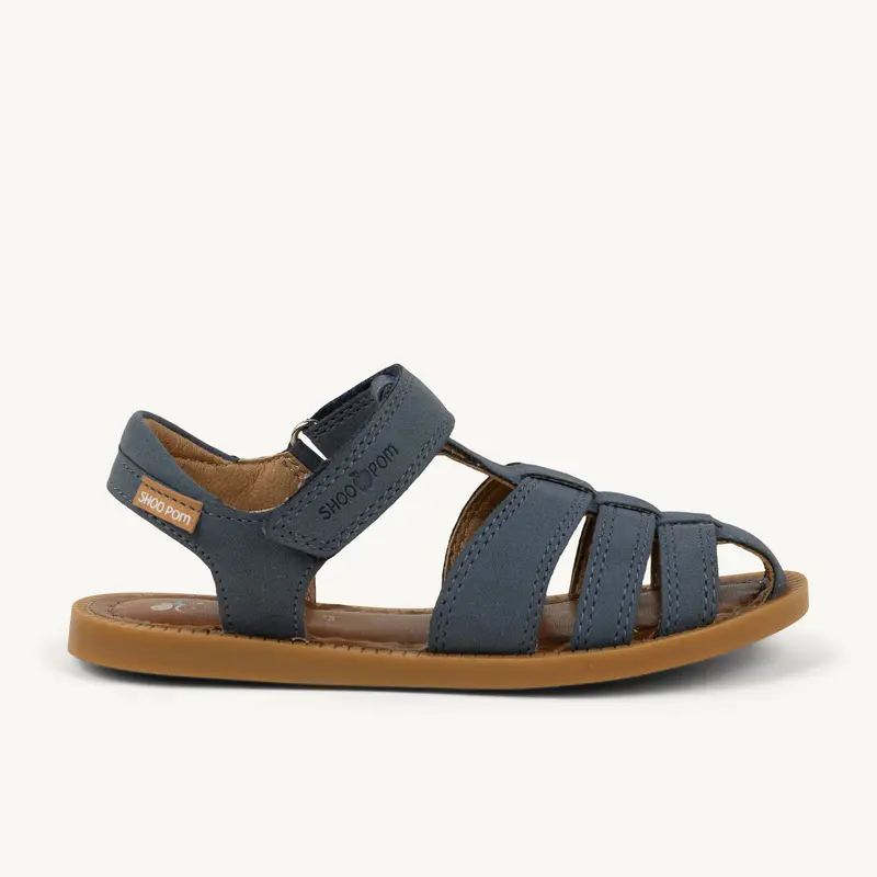 Sandales SOLAR TONTON SHOO POM Enfant Bleu
