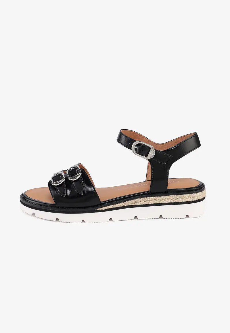 SANDALES XENIA  - NOIR