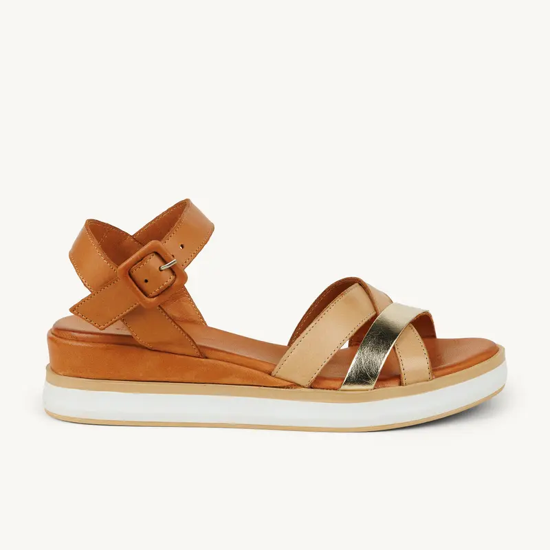 Sandales ZETA ELUE PAR NOUS Femme Marron