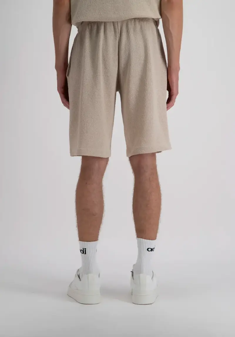 Short Beige Homme cotton