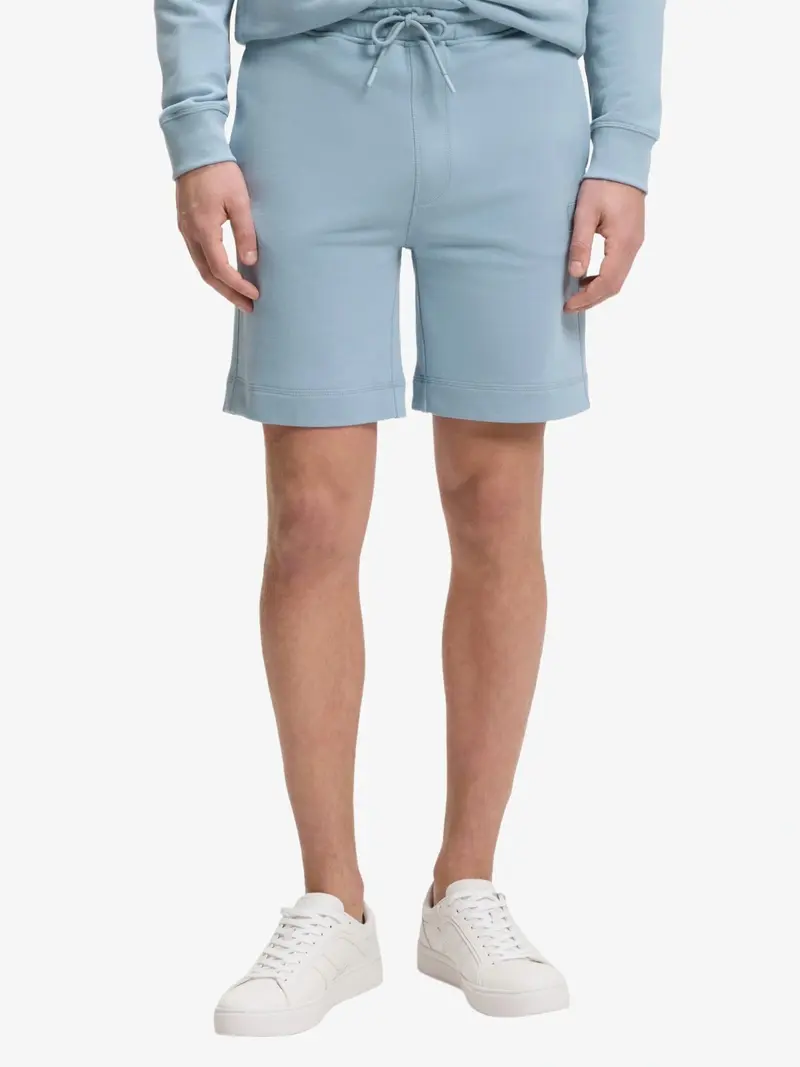 Short BOSS bleu clair en molleton