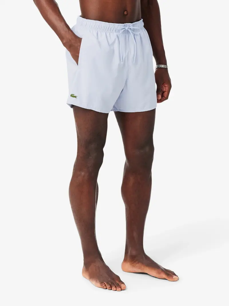 Short de bain Lacoste bleu