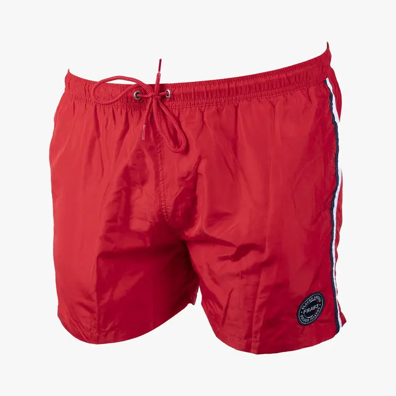Short de bain rouge
