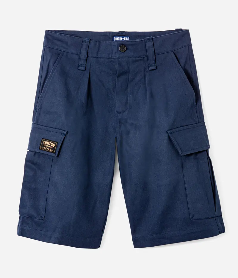 Short « de brousse » Canvas marine