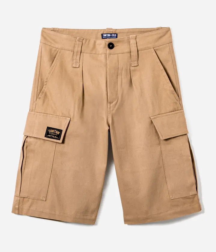 Short « de brousse » Canvas tan