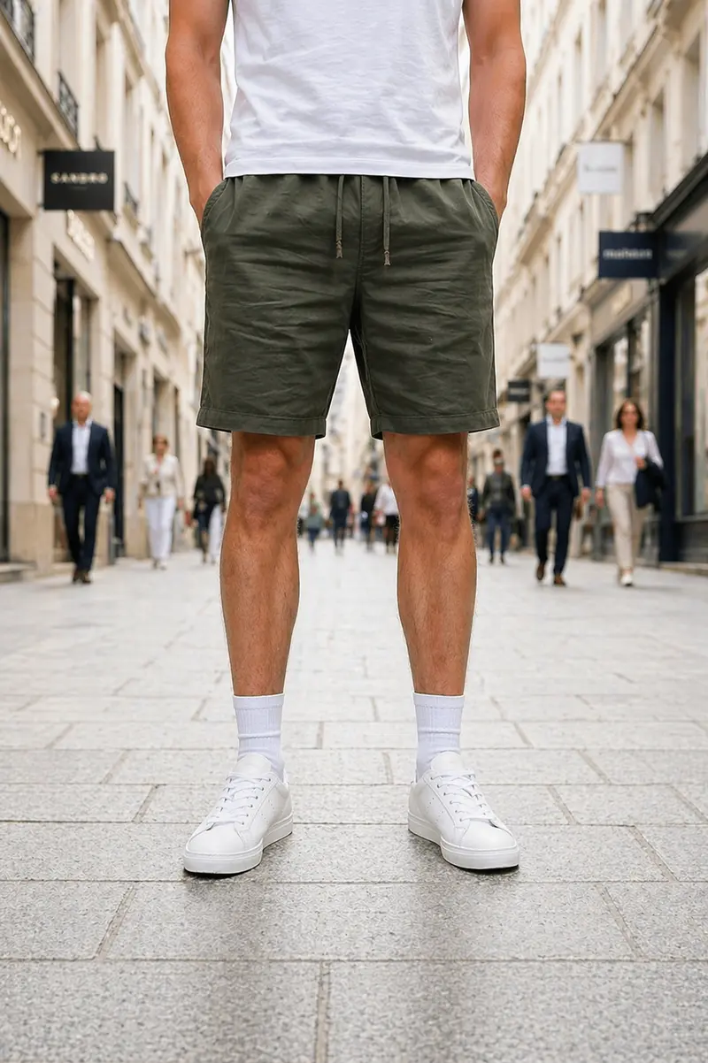 Short léger KAKI