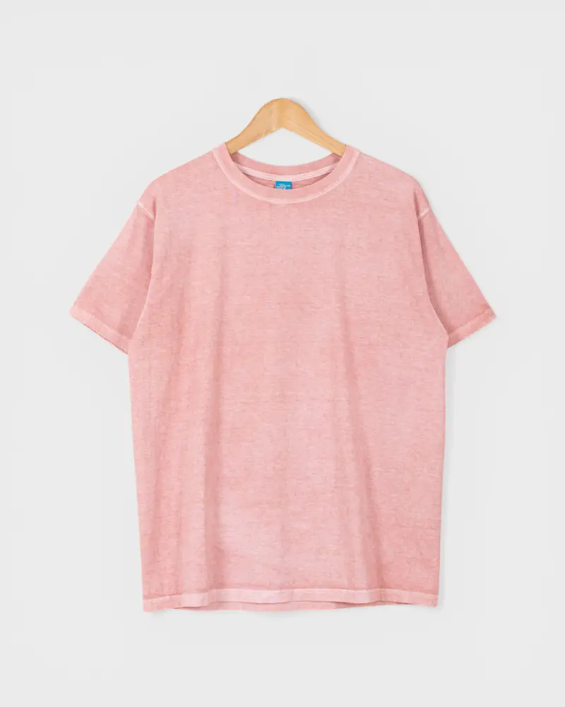 Short Sleeve Crew T-shirt P-Coral