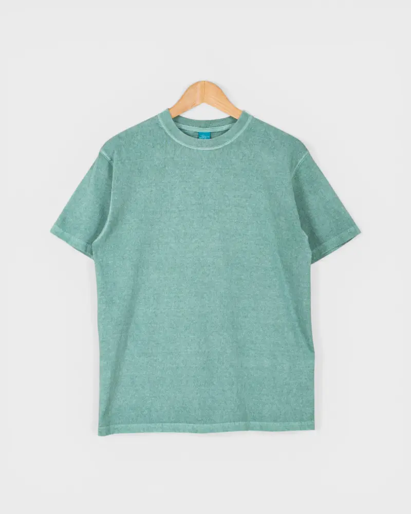 Short Sleeve Crew T-shirt P-Smokey Green